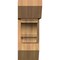 Ekena Millwork Balboa Slat Smooth Bracket w/ Offset Brace, Western Red Cedar, 7 1/2"W x 20"D x 20"H BKT0806X20X20BOA06SWR - alternate 4